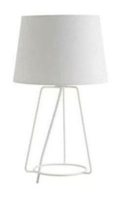 Habitat Lula Metal Table Lamp - White